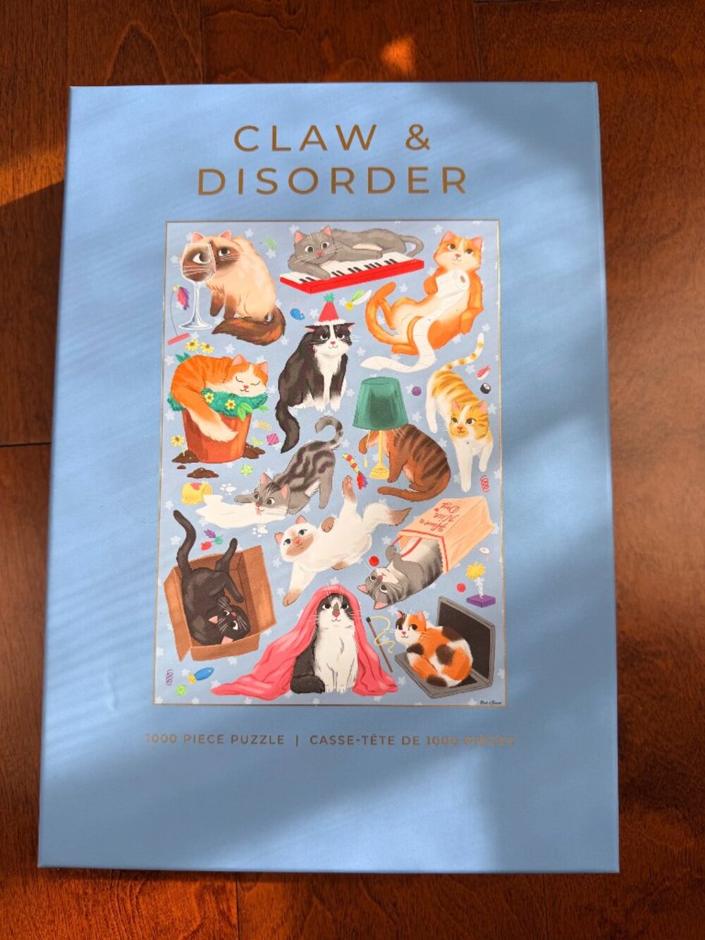 Claw & Disorder 1,000-Piece Cat Jigsaw Puzzle